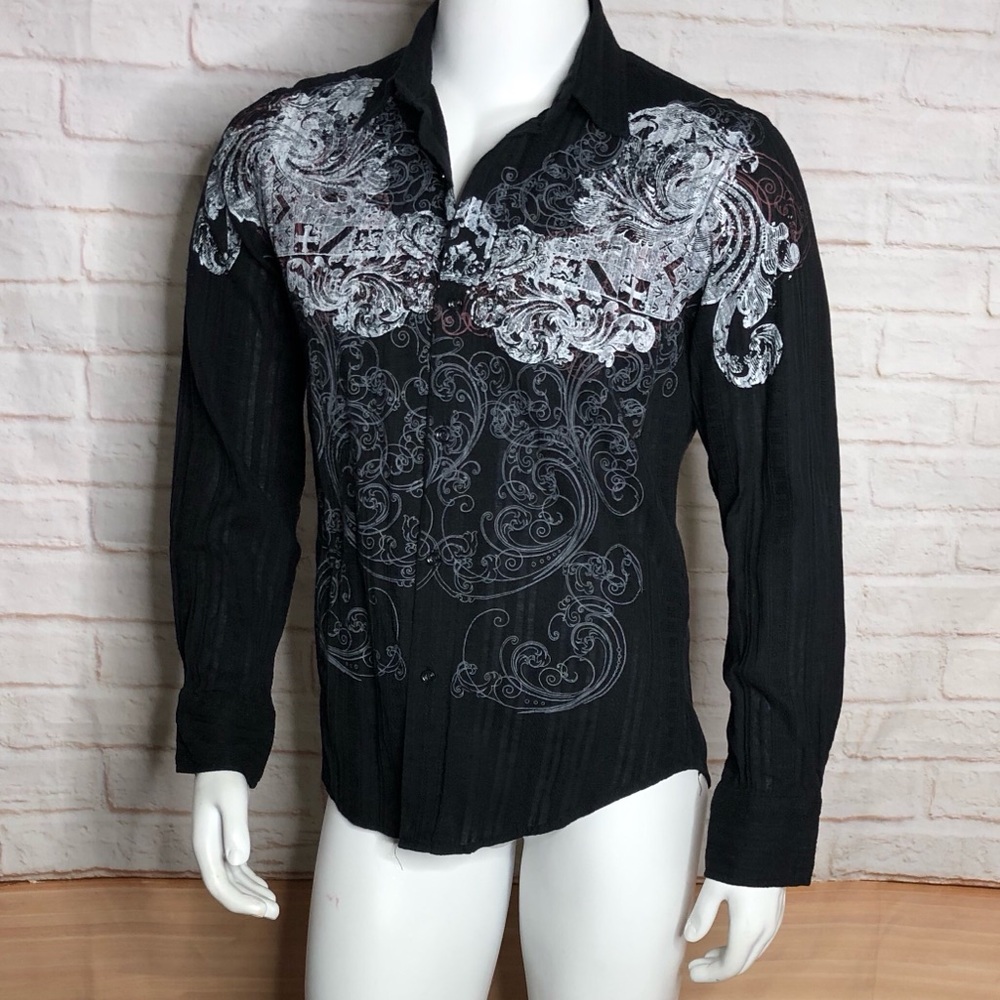 Pop Icon clothing mens long sleeve shirt size M